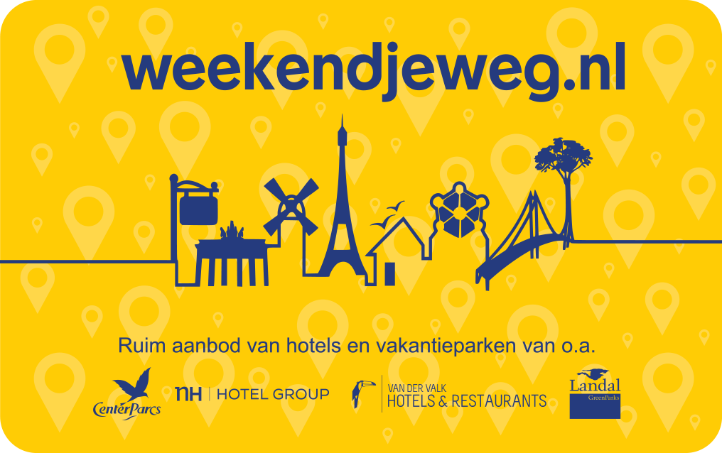 Weekendjeweg.nl card inleveren